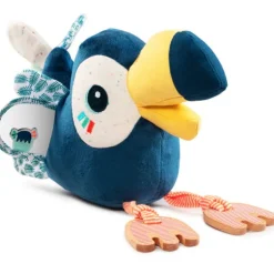 Pablo Multi Activiteiten Toekan Babyspeelgoed|Knuffelspeelgoed