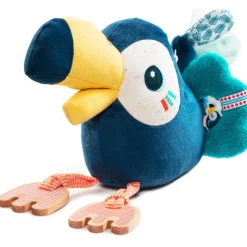 Pablo Multi Activiteiten Toekan Babyspeelgoed|Knuffelspeelgoed