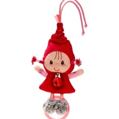 Outlet Roodkapje Rammelaar met Bel Babyspeelgoed|Knuffelspeelgoed