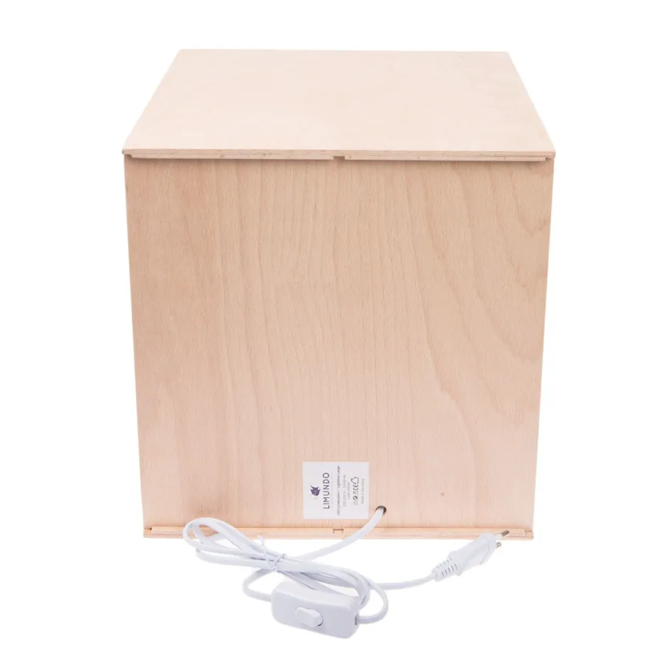 Discount Kubuslamp Joy Beuken Hout Lampen