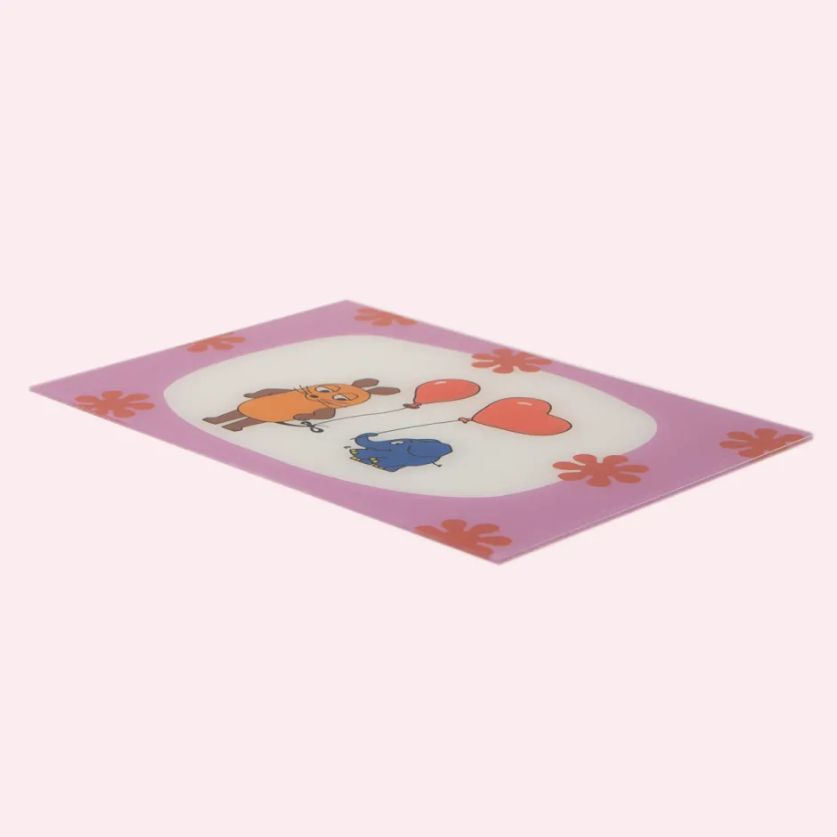 Clearance Motief Muis met Ballon Wandlamp Rechthoekig Lampen