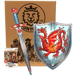 Amber Dragon Set Zwaard en Schild Buitenspeelgoed