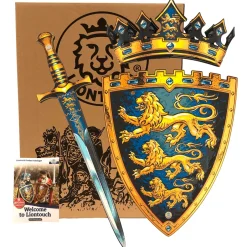 Clearance Lion Set 3-delig Zwaard/Schild/Kroon Buitenspeelgoed