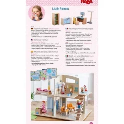 Little Friends - Poppenhuismeubeltjes Werkkamer Little Friends Speelfiguren