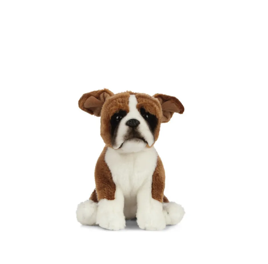 Online Knuffel Hond Boxer Zittend 20 cm Living Nature|Bekijk Alles