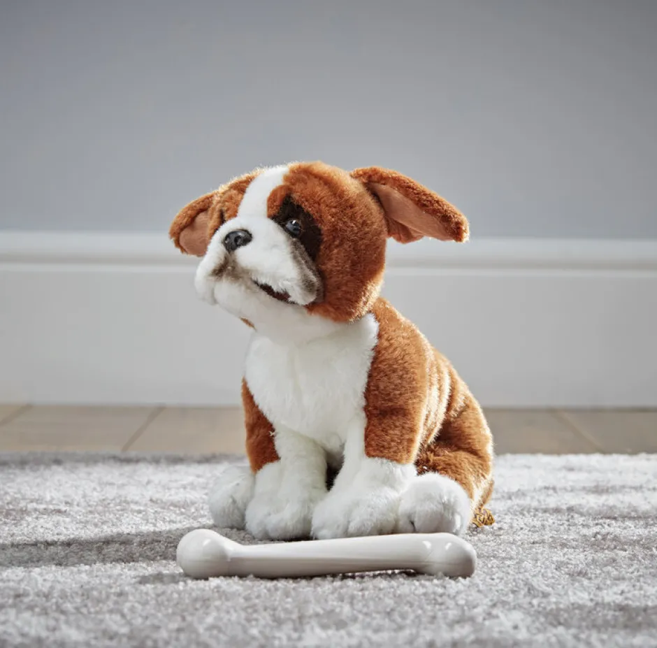 Online Knuffel Hond Boxer Zittend 20 cm Living Nature|Bekijk Alles
