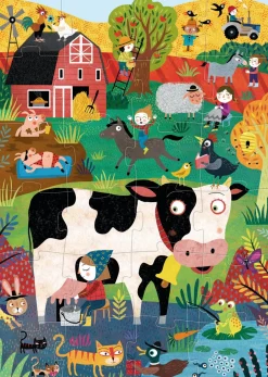 New Pocket Puzzel My Little Farm 24 pcs Legpuzzels