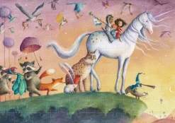 New Pocket Puzzel My Unicorn 100 pcs Legpuzzels