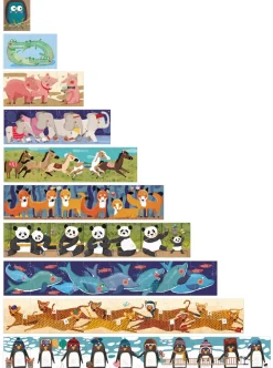 Puzzel 10 Penguins 10 pcs Legpuzzels