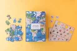 Outlet Puzzel Discover the World 200 pcs Legpuzzels
