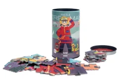 Clearance Puzzel Fireman 36 pcs Legpuzzels