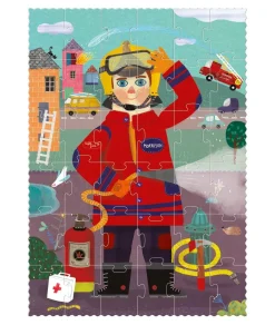 Clearance Puzzel Fireman 36 pcs Legpuzzels