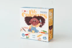 New Puzzel I love My Colours 21 pcs Legpuzzels
