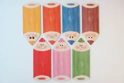 New Puzzel I love My Colours 21 pcs Legpuzzels