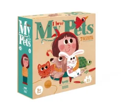Best Puzzel I Love My Pets 21 pcs Legpuzzels