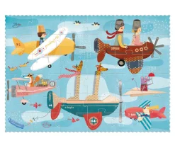 Puzzel  Luchtvaart Volare in Opbergkoker 36 pcs Legpuzzels