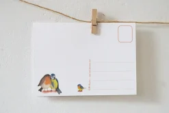 Online Ansichtkaart Vogelgezin in het Groen Wenskaarten