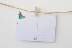 Discount Ansichtkaart Hiep hiep hoera ooievaar Wenskaarten