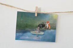 Best Ansichtkaart Bootje varen Wenskaarten