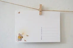 New Ansichtkaart Sterren ophangen in de nacht Wenskaarten