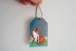 Best Cadeaulabelset Bosdieren Cadeaupapier