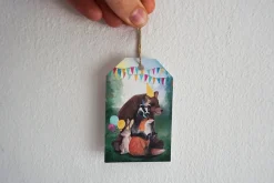 Best Cadeaulabelset Bosdieren Cadeaupapier