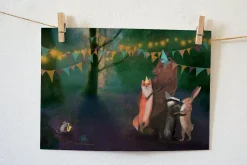 Discount Wenskaart Dansende Dieren Wenskaarten