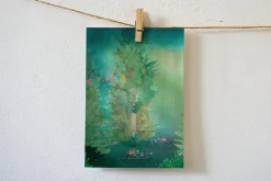 Hot Wenskaart Lief Gezin met Vosjes Wenskaarten