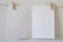 Outlet Wenskaart met Foliedruk Sterren Ophangen Wenskaarten