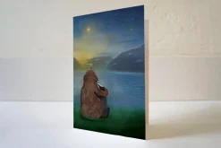 Hot Wenskaart Troost Beer en Das Wenskaarten