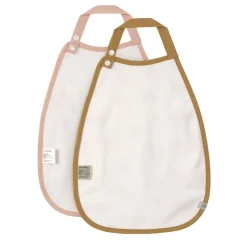 Sale Babyslabbetje Medium Little Mateys Spicy Orange 2pcs Kinderkleding