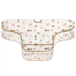 Babyslabbetje met Mouwen Little Mateys Spicy Orange Kinderkleding