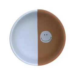 Best Kinderschaaltje Happy Rascals Smile Sky Blue Kinderservies