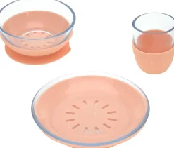 Kinderservies Set 3-delig Abrikoos Kinderservies