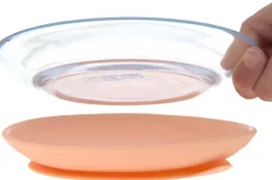 Kinderservies Set 3-delig Abrikoos Kinderservies