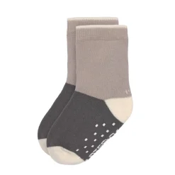 Clearance Kindersokjes V-Master Anti-Slip Anthracite/Taupe Set 2-delig Kinderkleding
