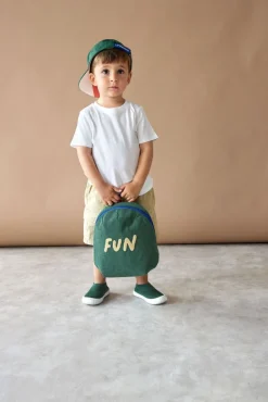 Outlet Kleine Rugzak Fun Ocean Groen Tassen & Rugzakken