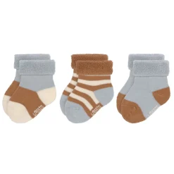 Hot Terry Kindersokjes Light Blue Caramel Set 3-delig Kinderkleding