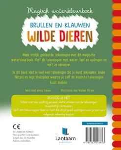 Sale Magisch waterkleurboek - Wilde dieren Kleurboeken|Hobbyboeken