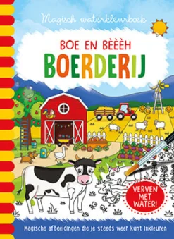 New Magisch waterkleurboek Boerderij Kleurboeken|Bekijk Alles