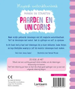 Sale Magisch waterkleurboek Paarden en Unicorns Kleurboeken