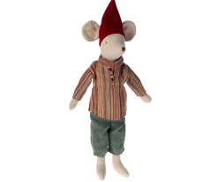 Sale Kerstmuis Jongen Medium 37cm Muizen