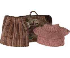 Sale Kledingset Geruit in Koffer Grandma Mouse Muizen