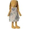 Hot Knuffel Bunny Size 1 Dusty Yellow met Jurk 20cm Konijnen & Hazen