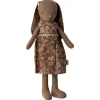 Sale Knuffel Bunny Size 2 Bruin met Jurk 24cm Konijnen & Hazen