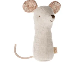 Knuffelrammelaar Lullaby Friends Muis Nature Babyspeelgoed|Knuffelspeelgoed