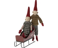 New Poppenslee Rood mini Poppenhuis