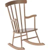Hot Schommelstoel Rocking Chair Mini Dark Powder Poppenhuis