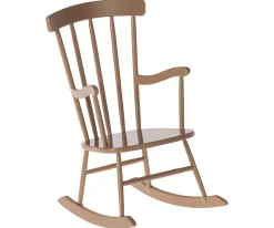 Hot Schommelstoel Rocking Chair Mini Dark Powder Poppenhuis