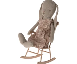 Hot Schommelstoel Rocking Chair Mini Dark Powder Poppenhuis